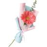 Букет «Обаяние простоты» с герберой и эвкалиптом